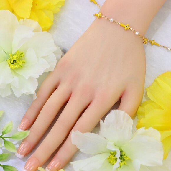 "Minimalist Bracelet, Sleek & Modern Design, Women’s Fashion, YC110024-B  ✅ Brac - Picture 7 of 10